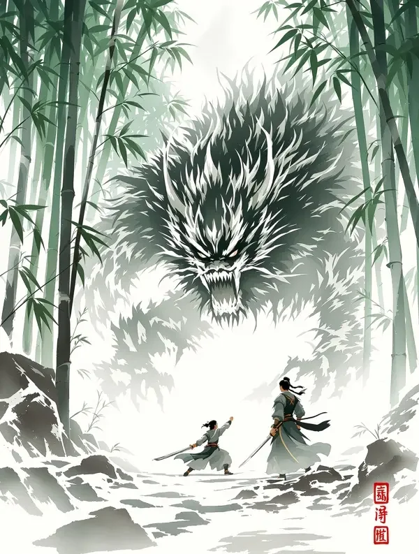 漫蛙漫画《侠影山海》国产动漫封面